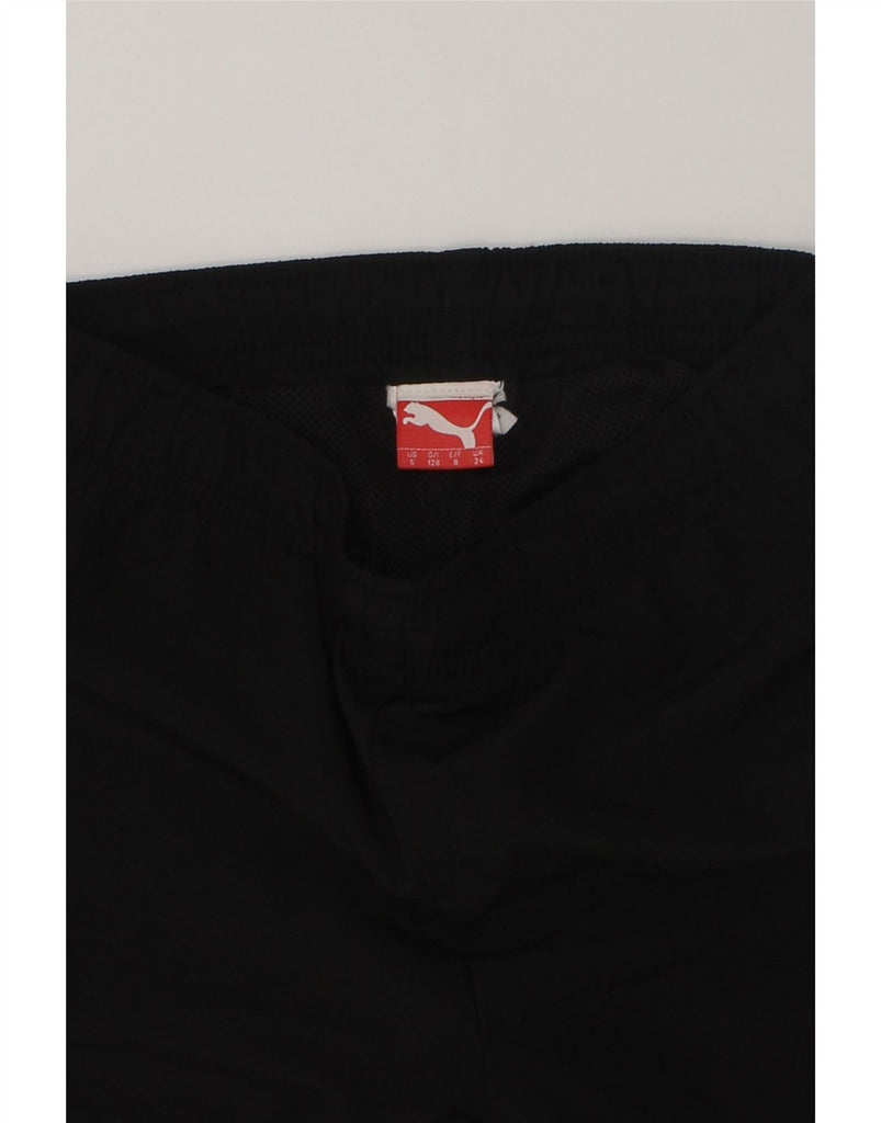 PUMA Boys Graphic Sport Shorts 7-8 Years  Black Cotton | Vintage Puma | Thrift | Second-Hand Puma | Used Clothing | Messina Hembry 