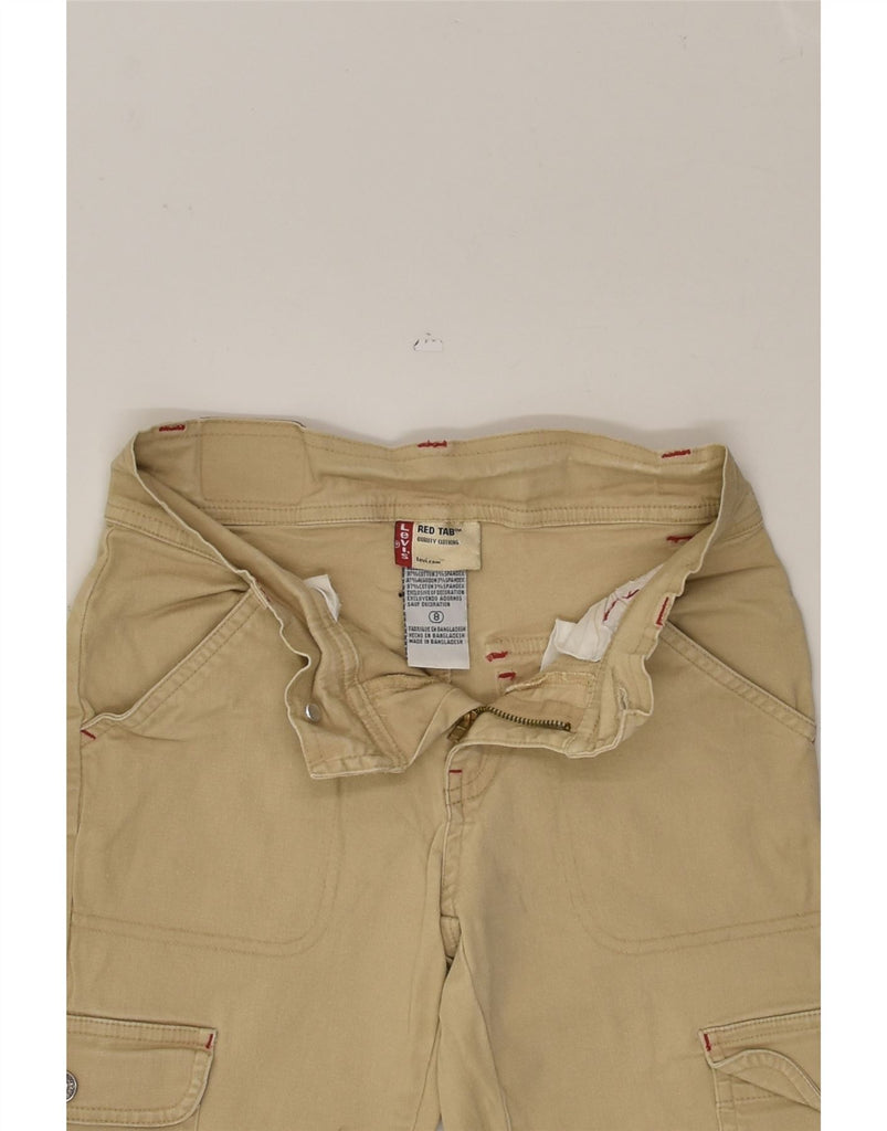 LEVI'S Boys Straight Cargo Trousers 7-8 Years W22 L23  Beige Cotton | Vintage Levi's | Thrift | Second-Hand Levi's | Used Clothing | Messina Hembry 