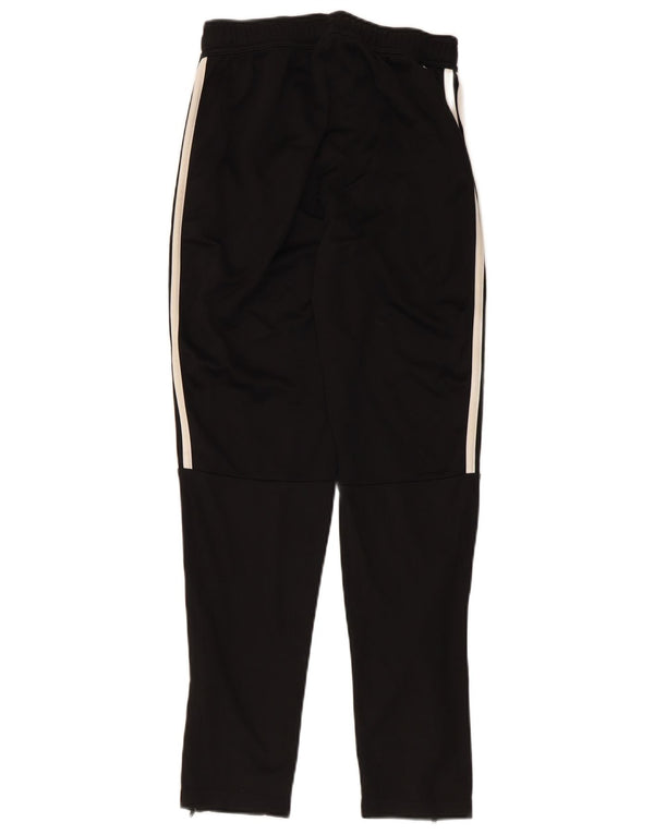 Adidas Boys Tracksuit Trousers 13-14 Years Black Polyester
