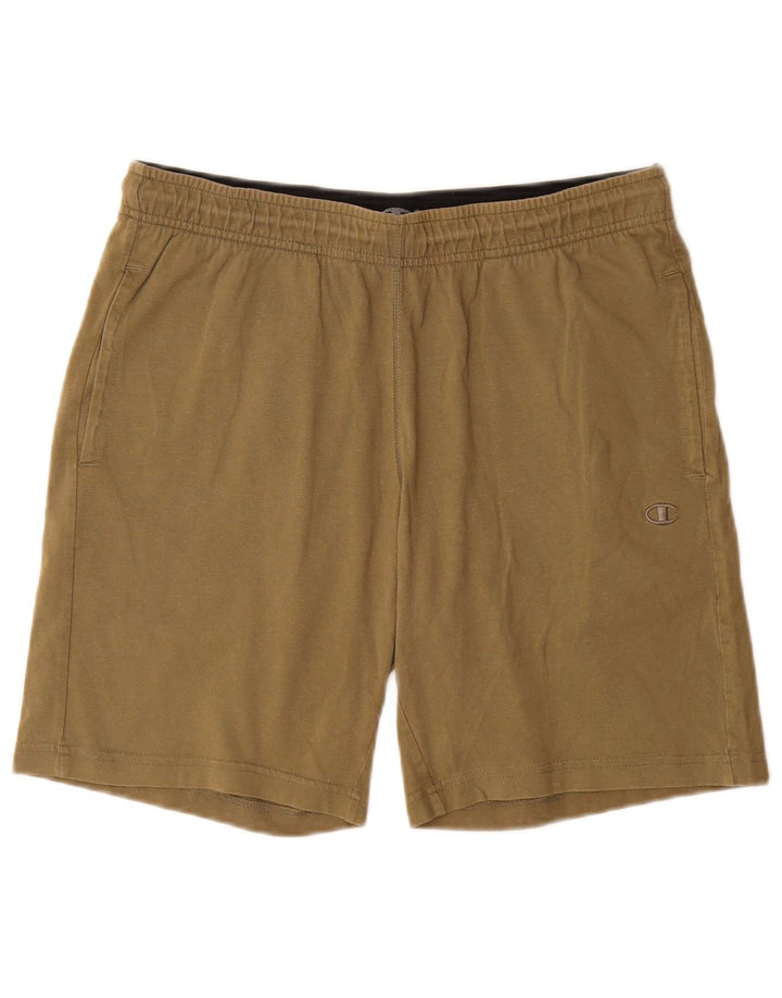 Champion Mens Sport Shorts Medium Khaki