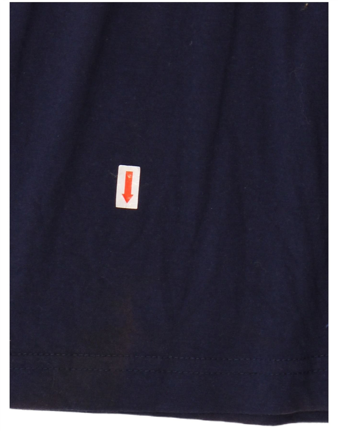 FILA Mens Graphic T-Shirt Top Medium Navy Blue Cotton