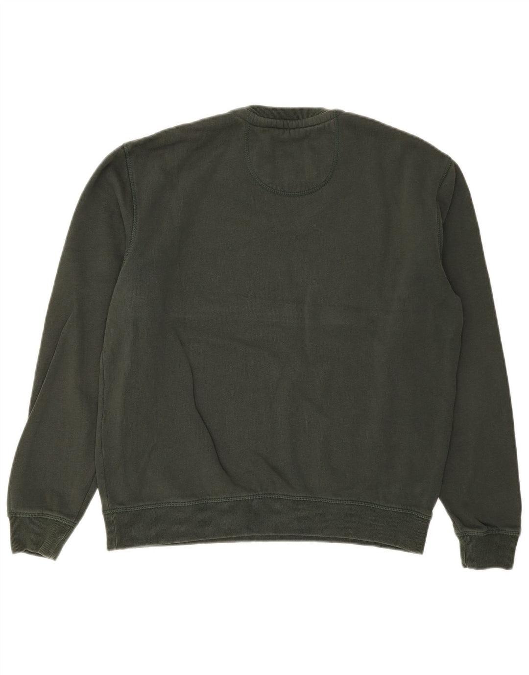 JACK WILLS Mens Graphic Sweatshirt Jumper Medium Khaki Cotton