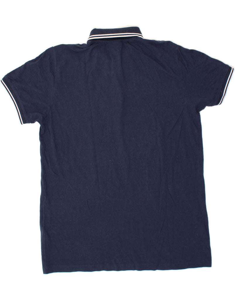 KAPPA Mens Polo Shirt 2XL Navy Blue Cotton Vintage Kappa and Second-Hand Kappa from Messina Hembry 