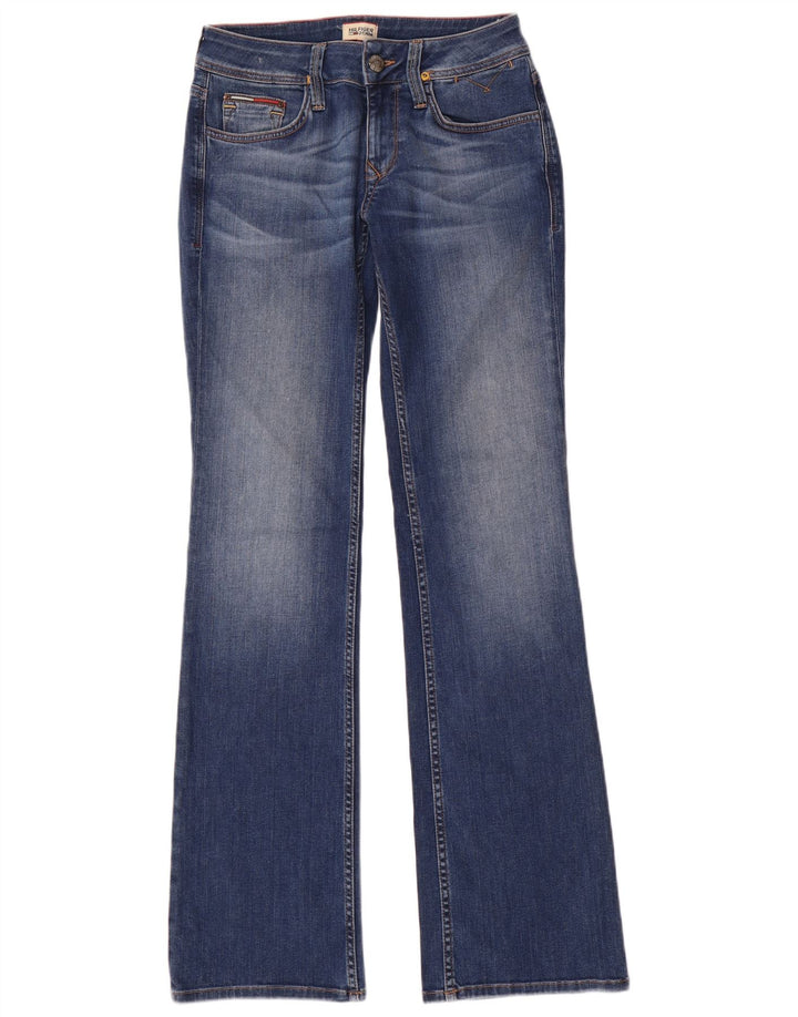 Tommy Hilfiger Womens Bootcut Jeans W28 L34 Blue Cotton