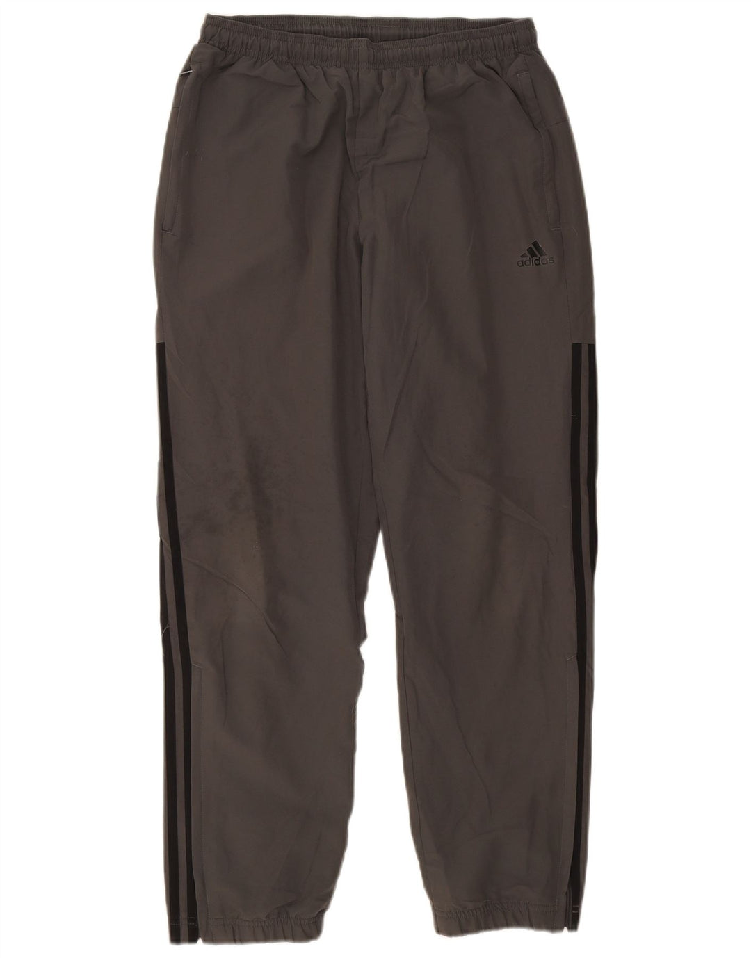 ADIDAS Mens Tracksuit Trousers Joggers Medium  Grey Polyester