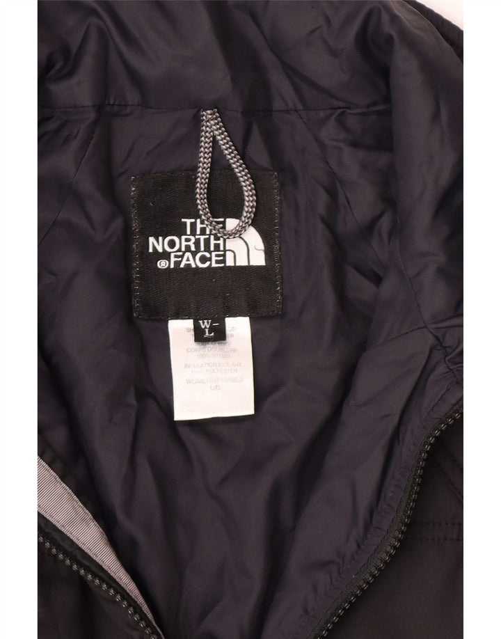 The North Face Womens Windbreaker Jacket UK 16 Large Black Polyester