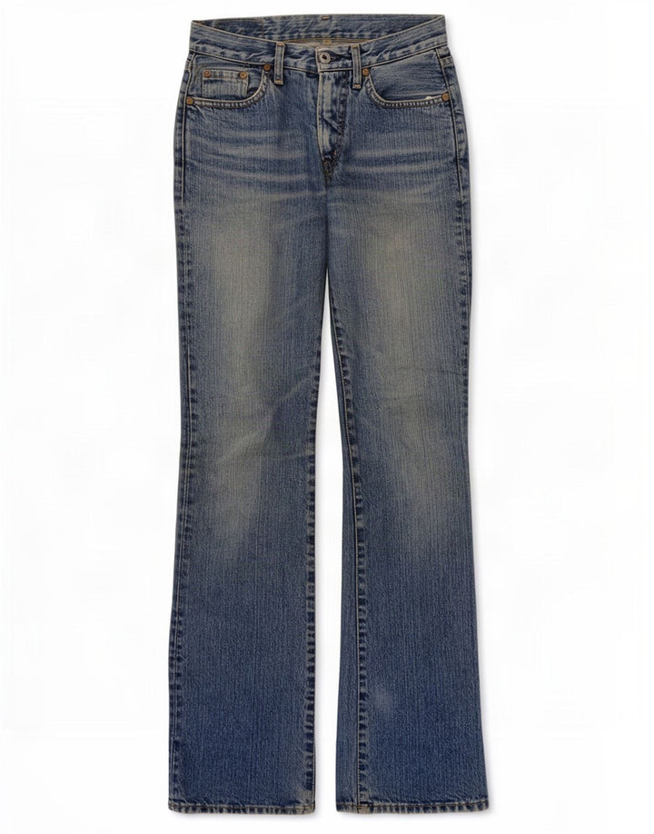 Replay Womens Bootcut Jeans W26 L32 Blue Cotton