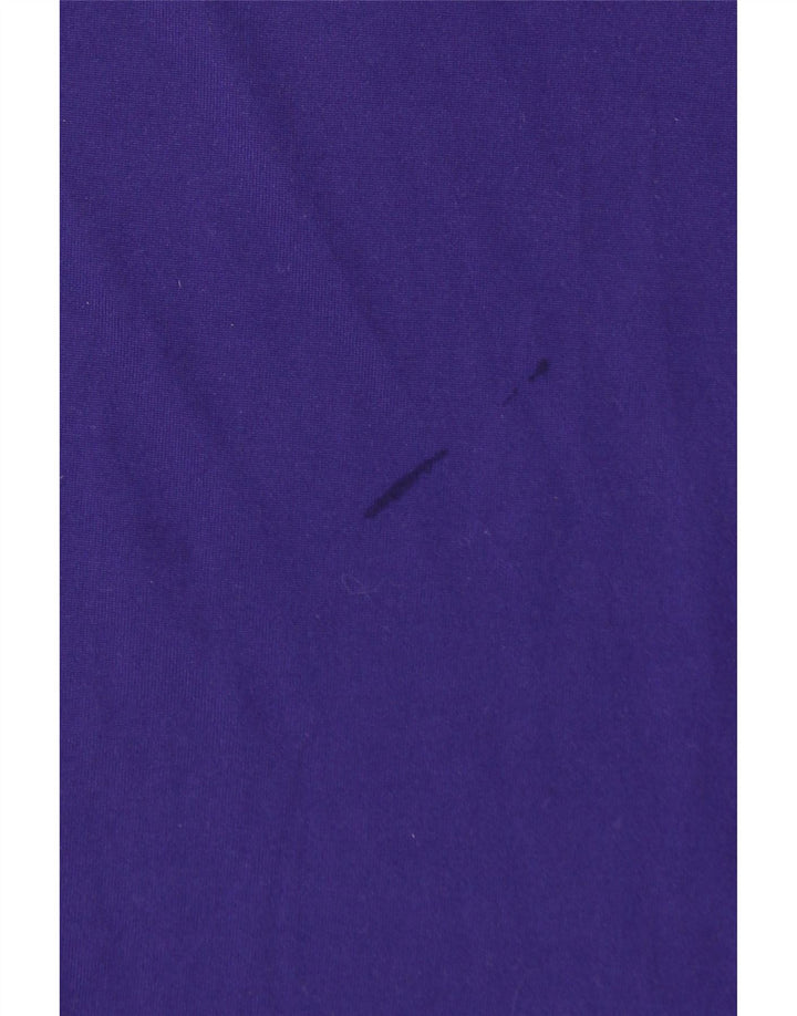 ADIDAS Mens Climalite T-Shirt Top Medium Purple Polyester