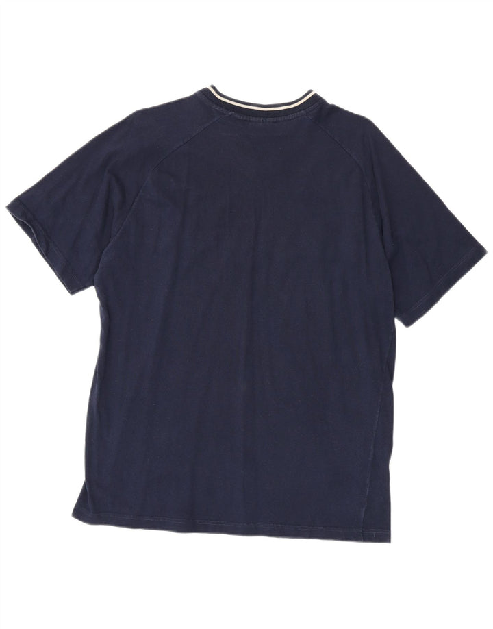 Champion Mens T-Shirt Top XL Navy Blue Cotton