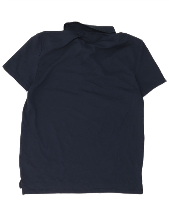 Calvin Klein Jeans Mens Polo Shirt Medium Navy Blue Cotton