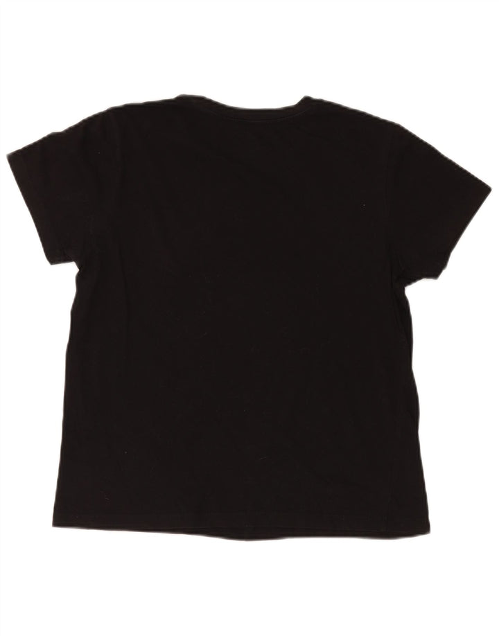 Vans Womens Graphic T-Shirt Top UK 14 Medium Black
