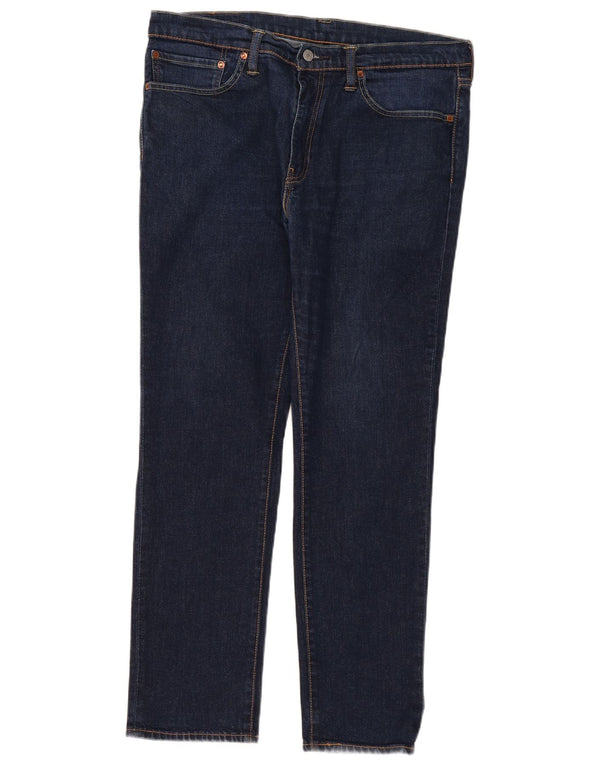 Levi's Mens 511 Slim Jeans W36 L32 Navy Blue Cotton