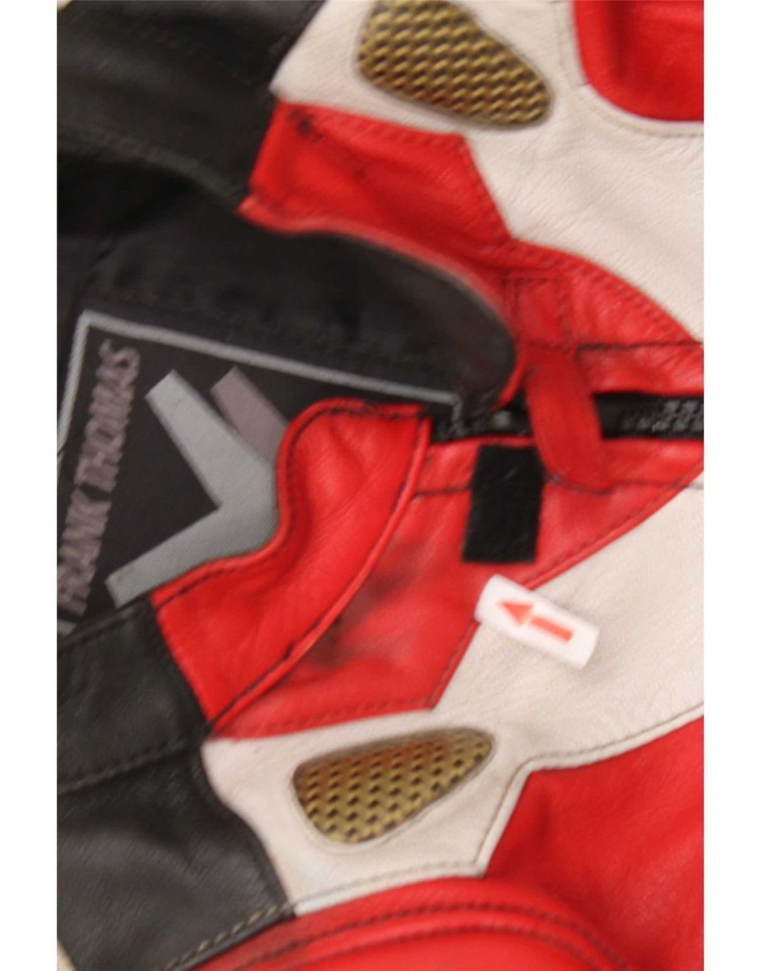 Frank Thomas Womens Racer Jacket IT 46 Large Multicoloured Colourblock