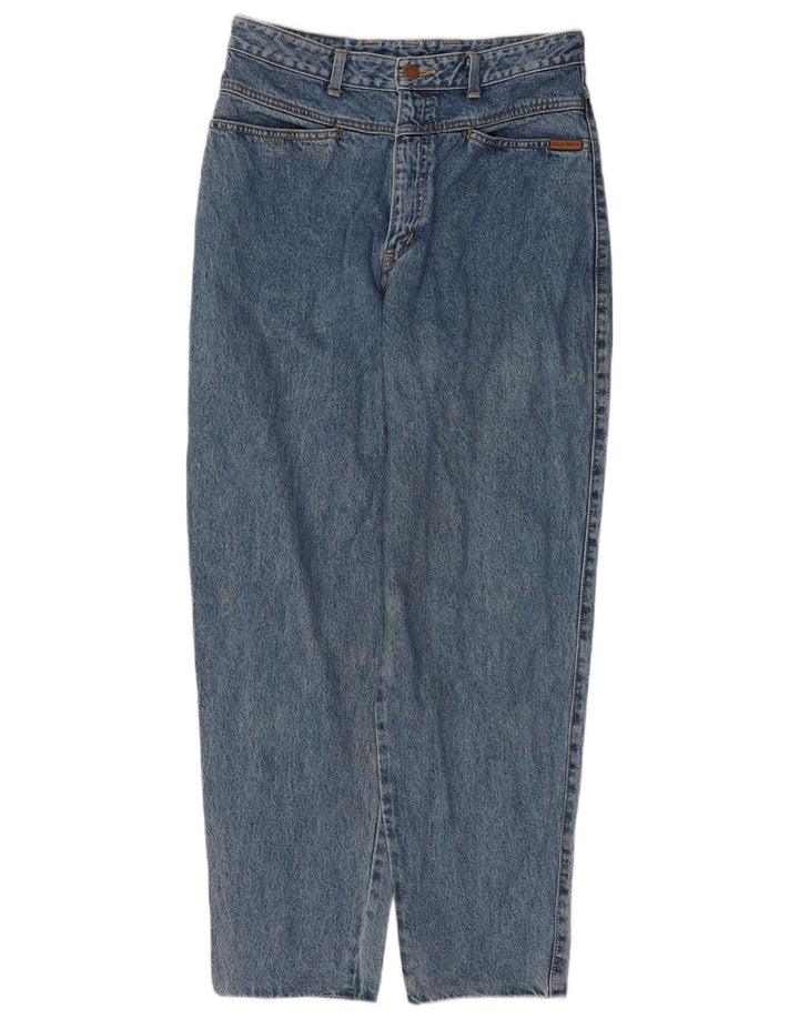 Edwin Womens High Rise Tapered Jeans W32 L30 Blue Cotton