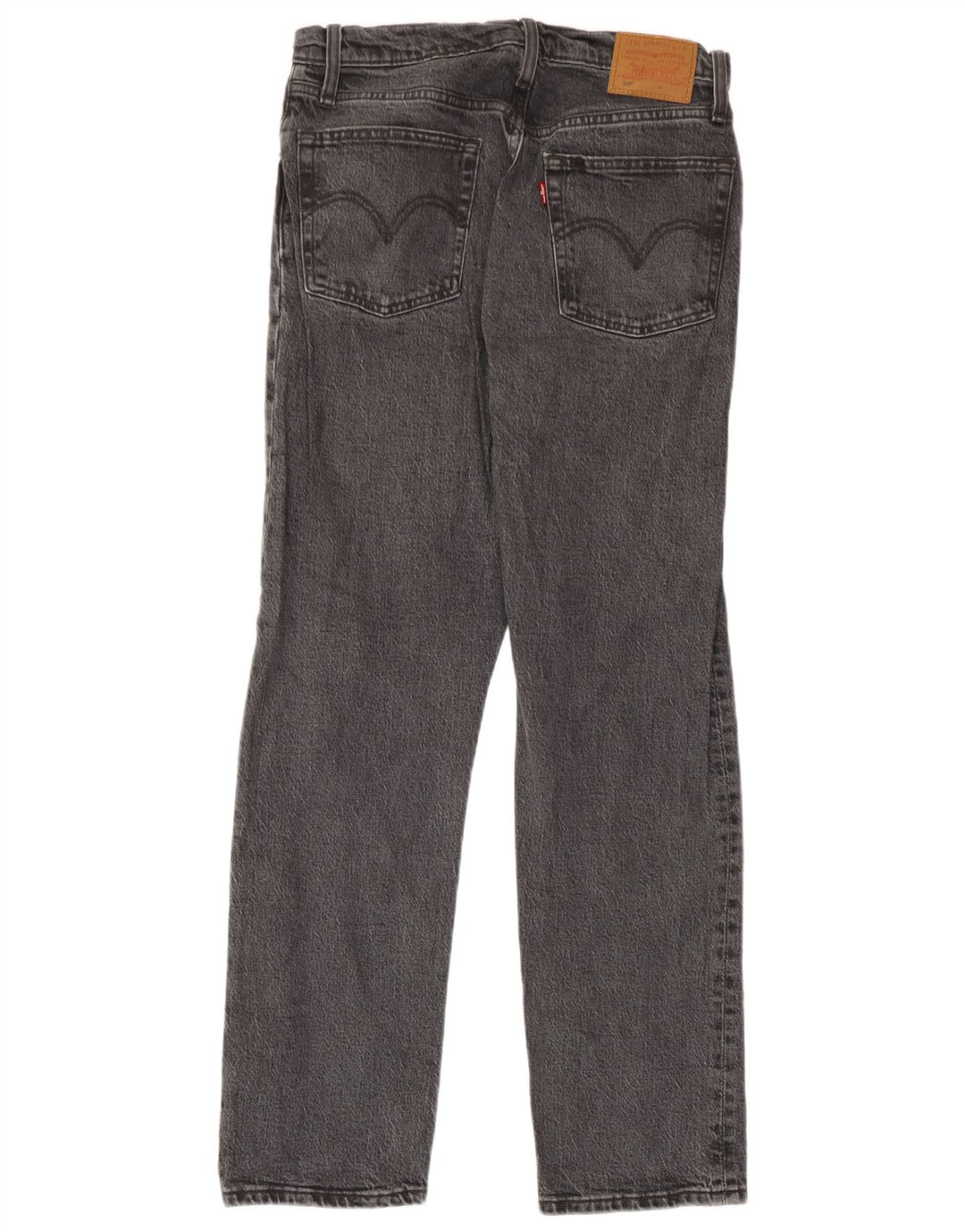Levi's Mens 501 Straight Jeans W27 L28 Grey Cotton
