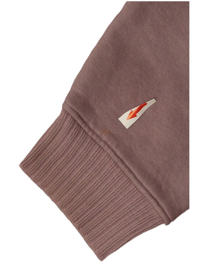 Zara Womens Oversized Hoodie Jumper UK 10 Small Pink