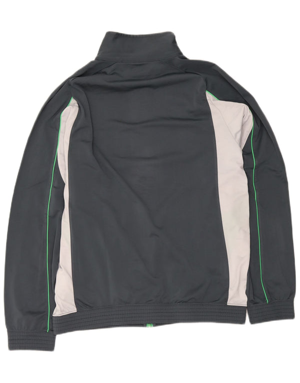Champion Mens Tracksuit Top Jacket 2XL Grey Colourblock Polyester