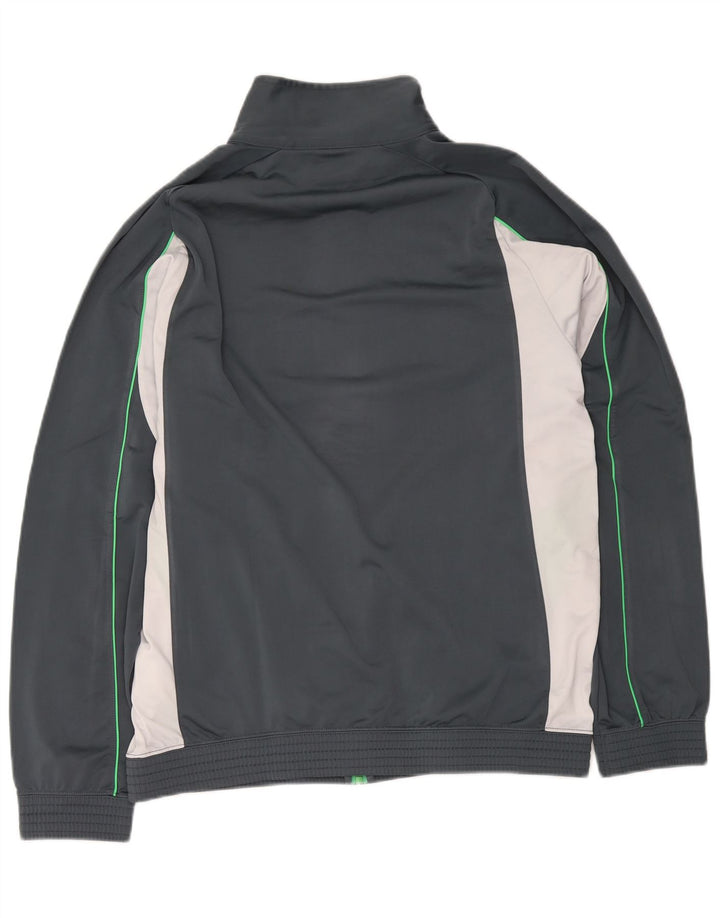 Champion Mens Tracksuit Top Jacket 2XL Grey Colourblock Polyester