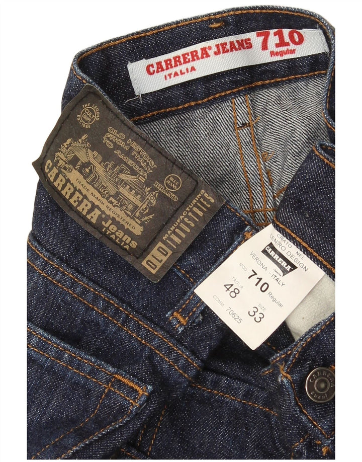 Mens Regular Fit Straight Jeans IT 48 Medium W33 L33