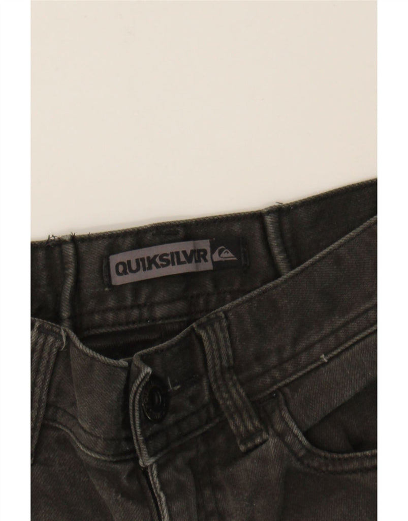 QUIKSILVER Girls Skinny Jeans 9-10 Years W24 L24 Grey Cotton Vintage Quiksilver and Second-Hand Quiksilver from Messina Hembry 