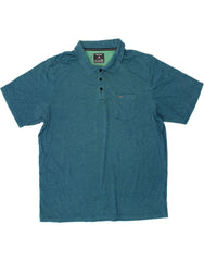 HURLEY Mens Polo Shirt XL Blue Cotton