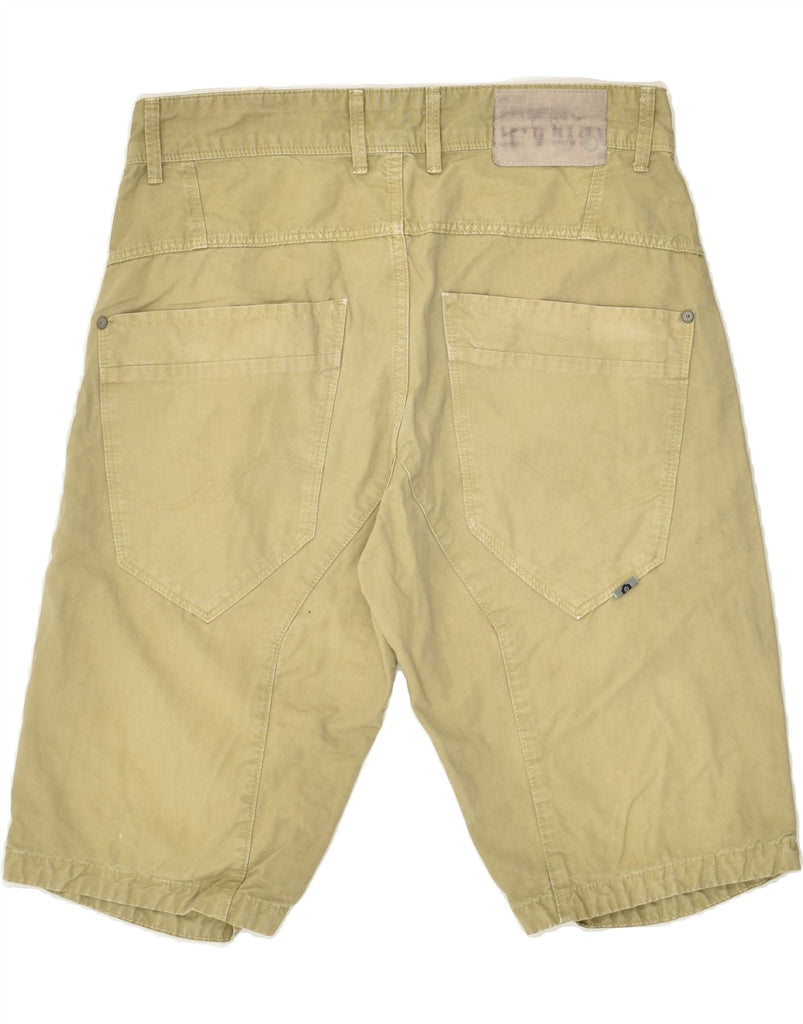 JACK & JONES Mens Casual Shorts Medium W34  Khaki Cotton | Vintage Jack & Jones | Thrift | Second-Hand Jack & Jones | Used Clothing | Messina Hembry 