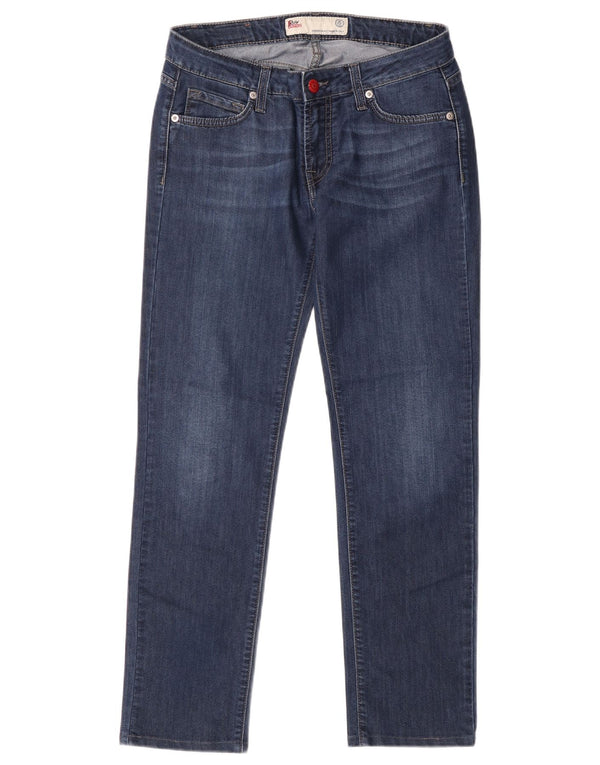 Roy Rogers Womens Straight Jeans W29 L28 Blue Cotton
