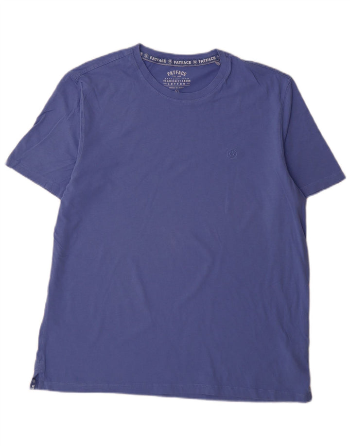 Fat Face Mens T-Shirt Top XL Blue Cotton