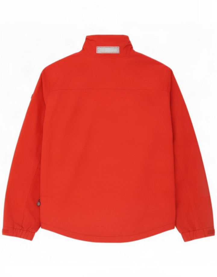 Napapijri Mens Windbreaker Jacket UK 38 Medium Red Polyester