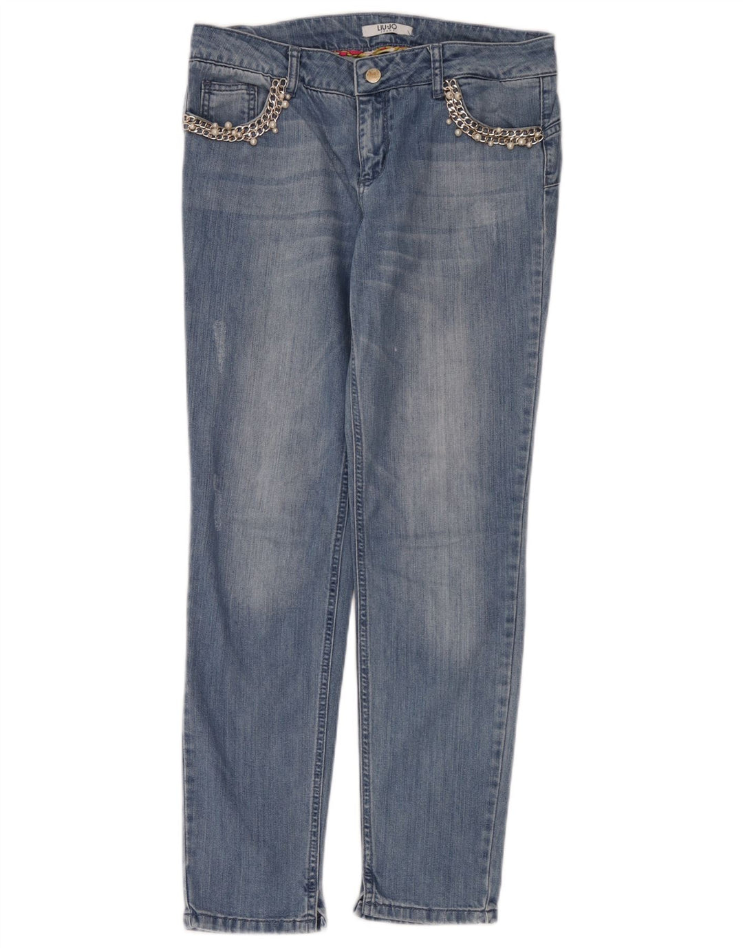 Liu Jo Womens Slim Jeans W32 L30 Blue