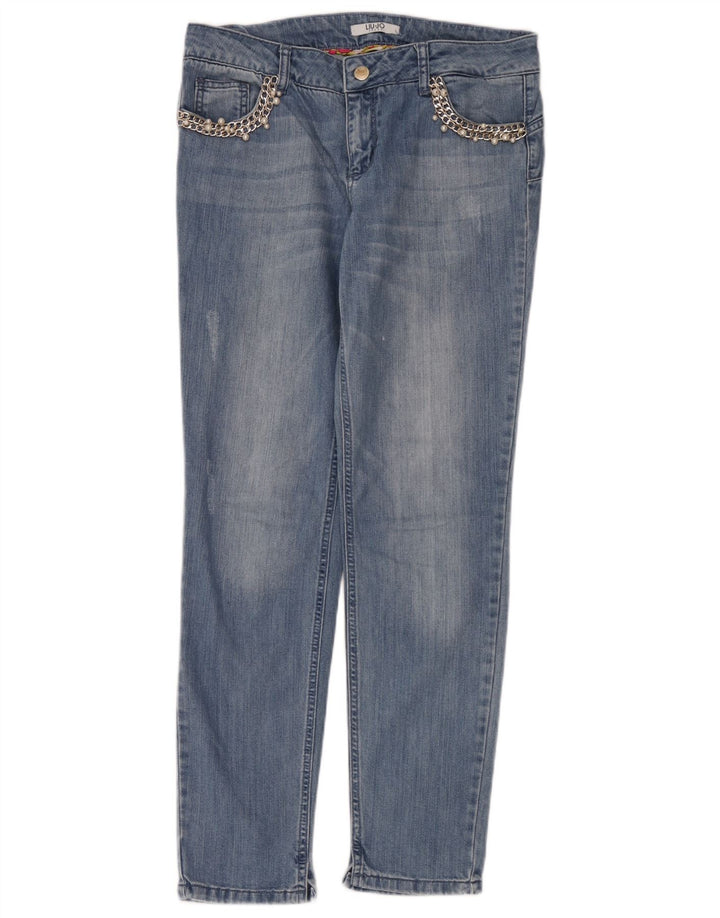 Liu Jo Womens Slim Jeans W32 L30 Blue