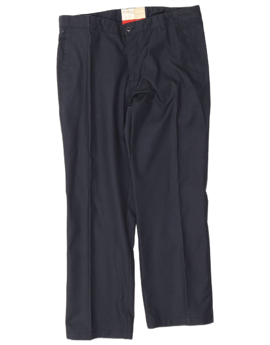 Mash Mens Straight Chino Trousers  W38 L30 Navy Blue