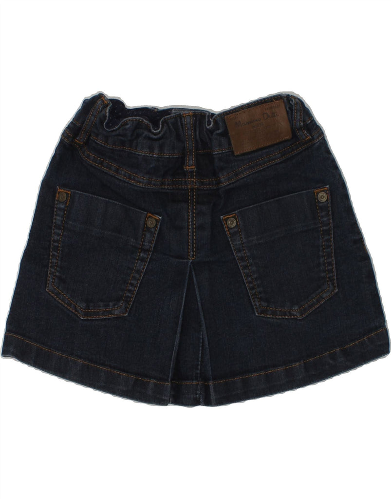 MASSIMO DUTTI Girls Denim Skirt 7-8 Years W22  Blue Cotton | Vintage Massimo Dutti | Thrift | Second-Hand Massimo Dutti | Used Clothing | Messina Hembry 