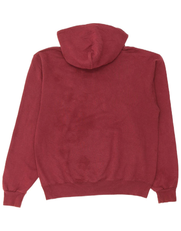 Champion Womens Lona Basketball Graphic Hoodie Jumper UK 10 Small Burgundy