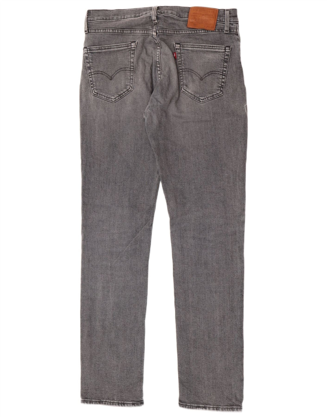 Levi's Mens 511 Slim Jeans W34 L34 Grey Cotton