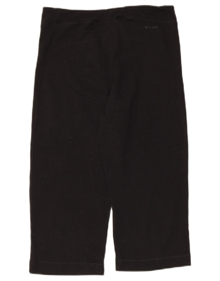Adidas Womens Climalite Capri Tracksuit Trousers UK 12 Medium Black
