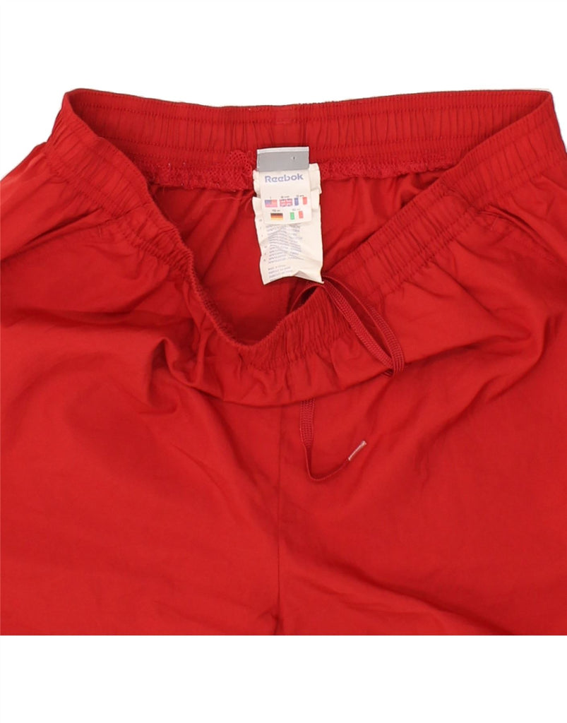 REEBOK Boys Sport Shorts 11-12 Years Red Polyester | Vintage Reebok | Thrift | Second-Hand Reebok | Used Clothing | Messina Hembry 