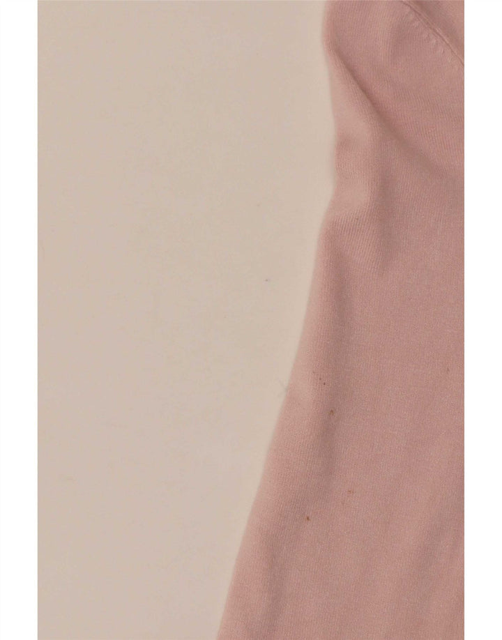 Zara Womens Cardigan Sweater UK 12 Medium Pink