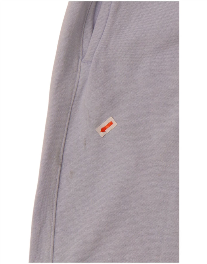 Nike Womens Tracksuit Trousers Joggers UK 14 Medium Purple Cotton