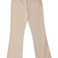 Levi's Womens Slight Curve Bootcut Jeans US 16 2XL W36 L33 White Cotton
