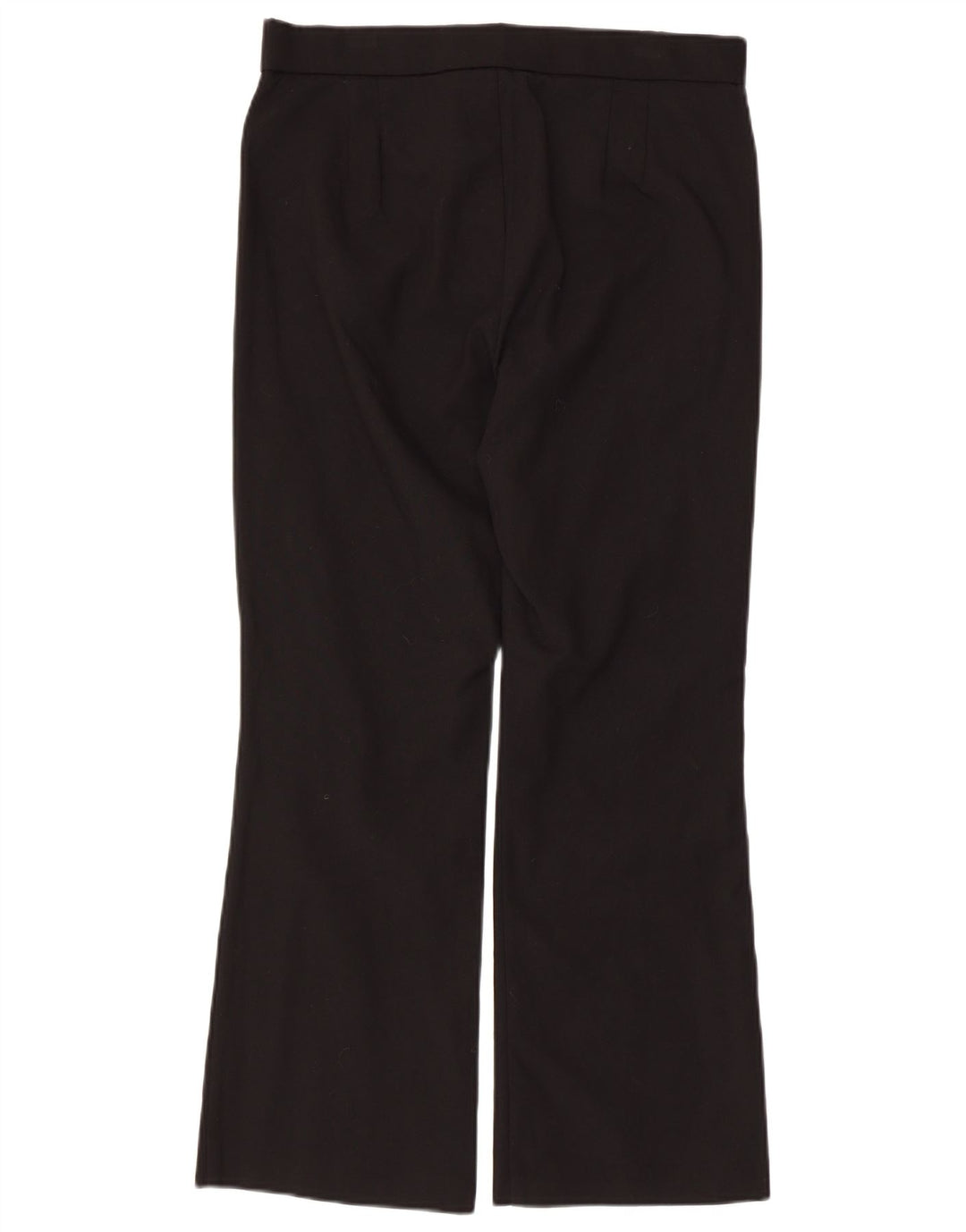 Zara Womens Regular Straight Casual Trousers Large W32 L26 Black