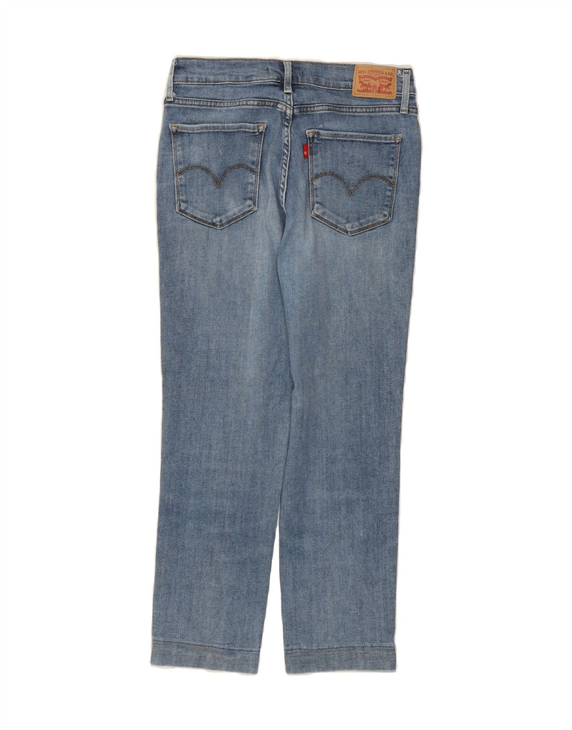 LEVI'S Womens High Rise Straight Jeans  W29 L24 Blue Cotton Vintage Levi's and Second-Hand Levi's from Messina Hembry 