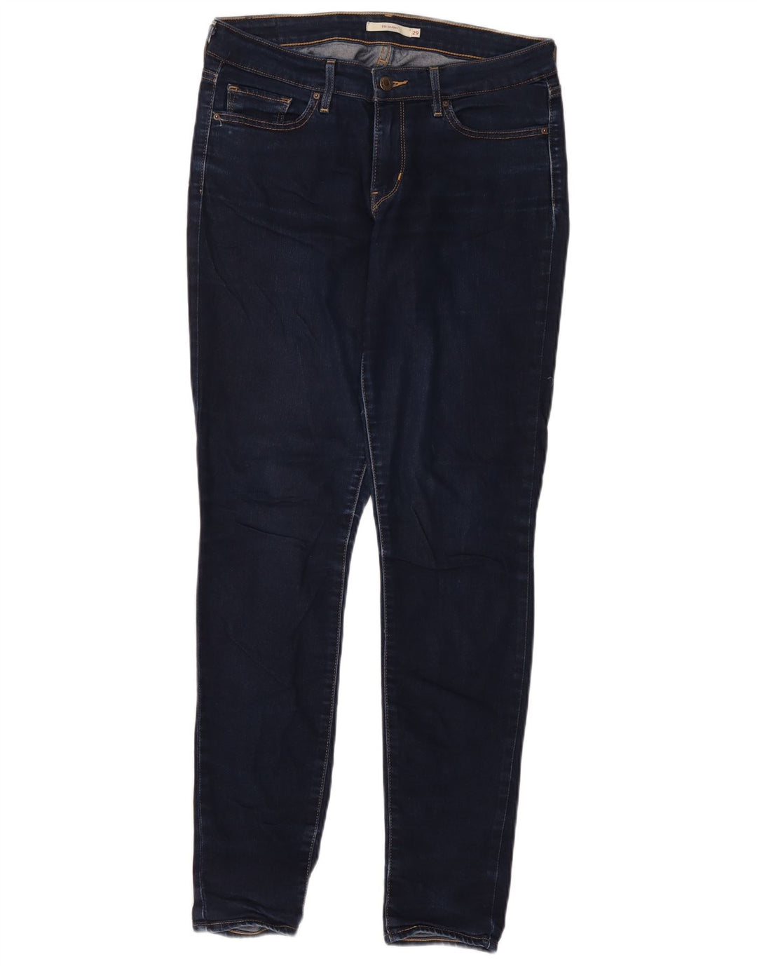 Levi's Womens 711 Skinny Jeans W29 L31 Navy Blue