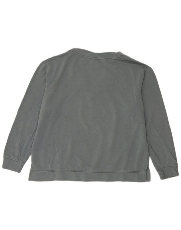 Orvis Womens Oversized Sweatshirt Jumper UK 16 Large Grey