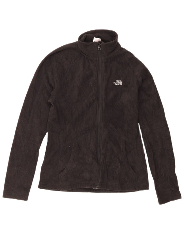 The North Face Womens Fleece Jacket UK 10 Small Black Polyester