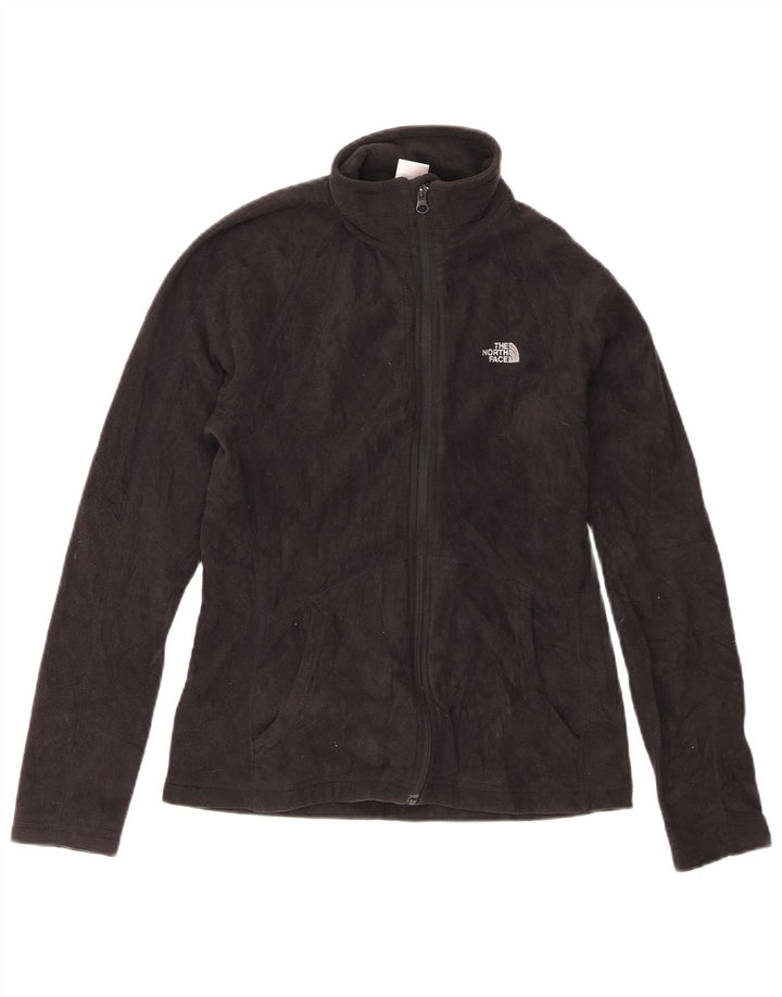 The North Face Womens Fleece Jacket UK 10 Small Black Polyester