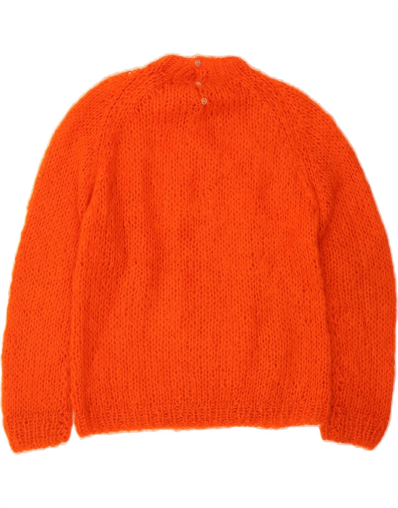 VINTAGE Womens Turtle Neck Jumper Sweater EU 42 Large Red Vintage Vintage and Second-Hand Vintage from Messina Hembry 