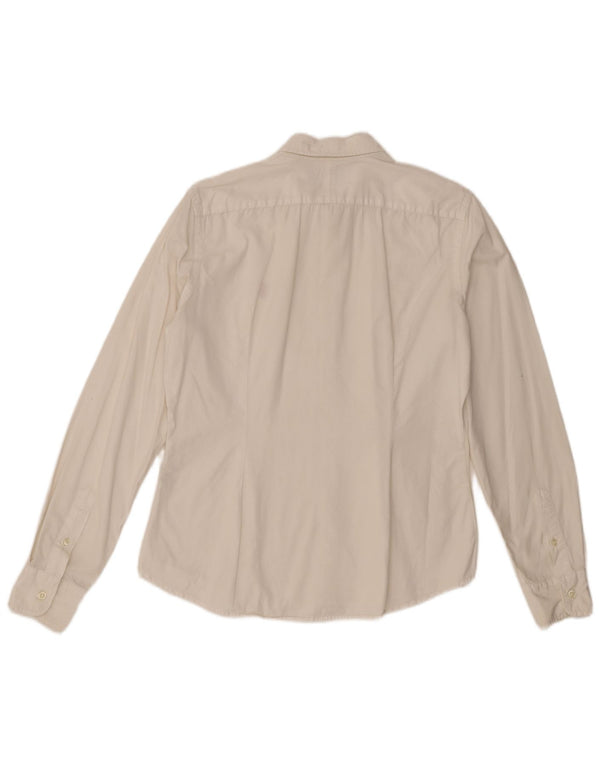 Ralph Lauren Womens Shirt US 12 Large White Cotton