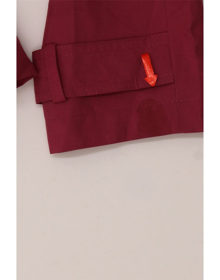 Marks & Spencer Womens Trench Coat UK 16 Large Pink Polyester