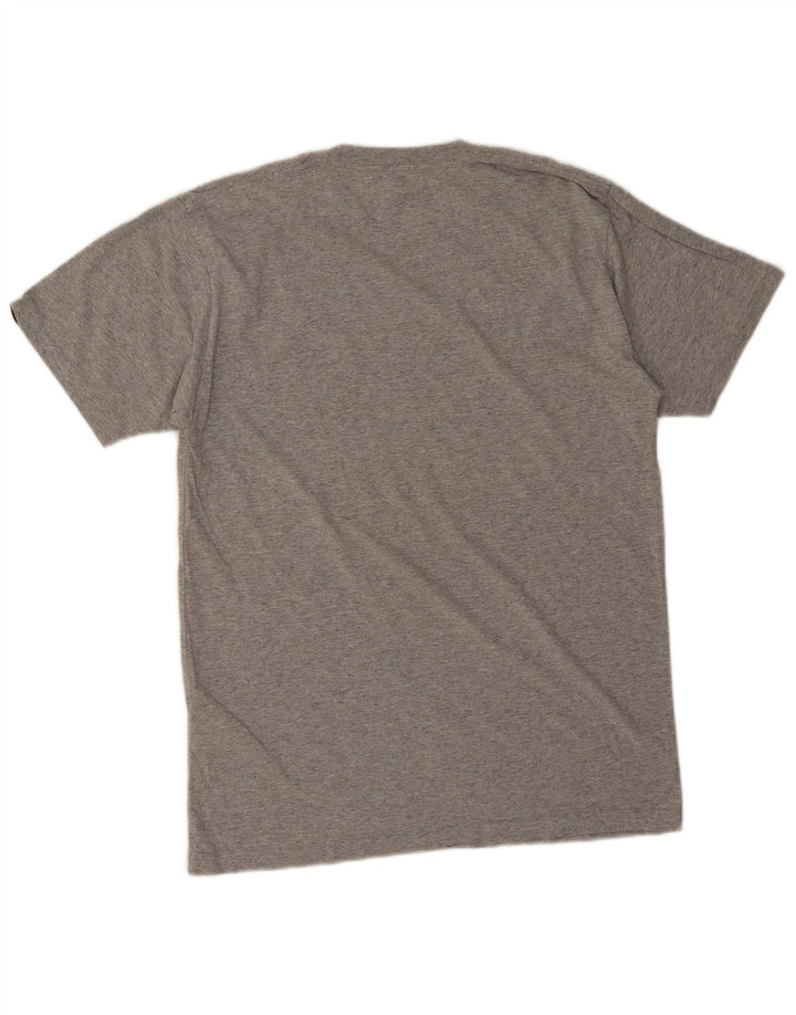 Vans Mens Classic Fit T-Shirt Top Medium Grey Cotton